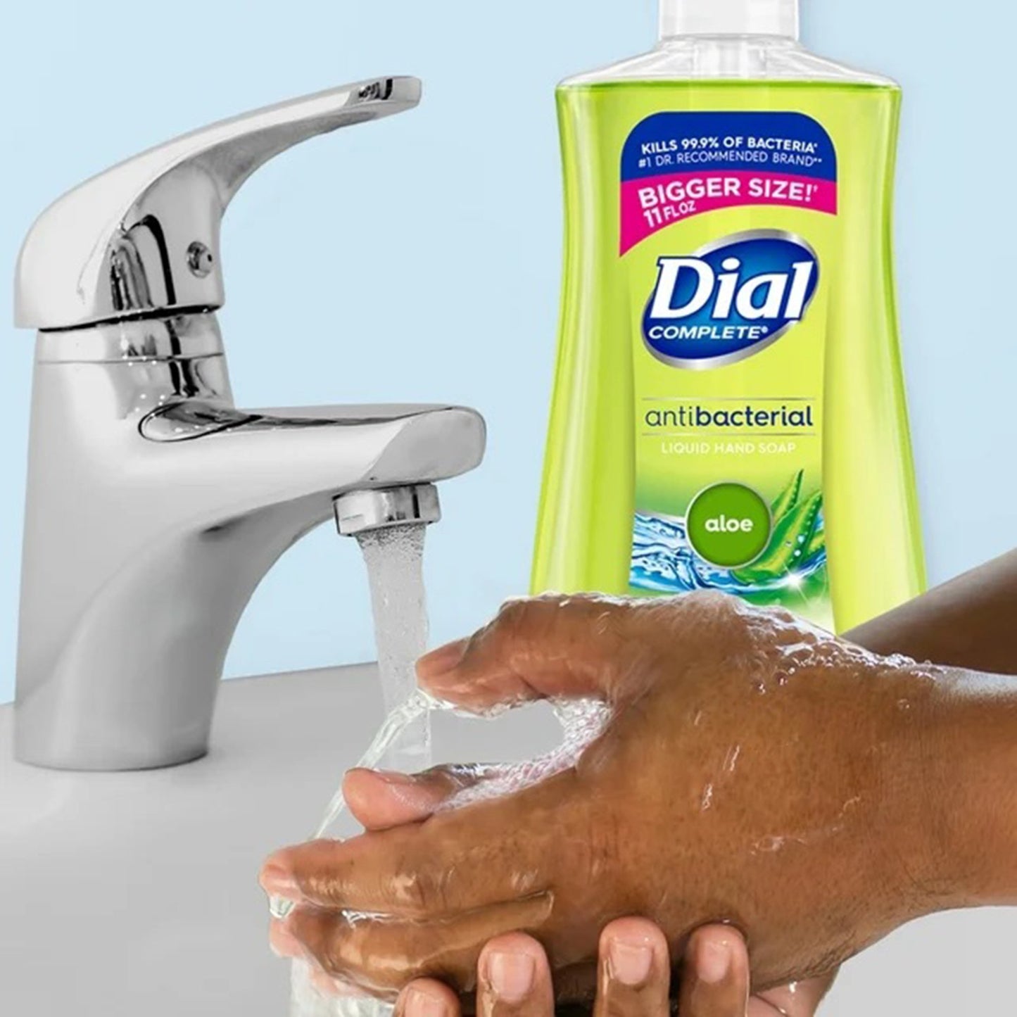 SOAP, LIQ DIAL ALOE PUMP 11OZ