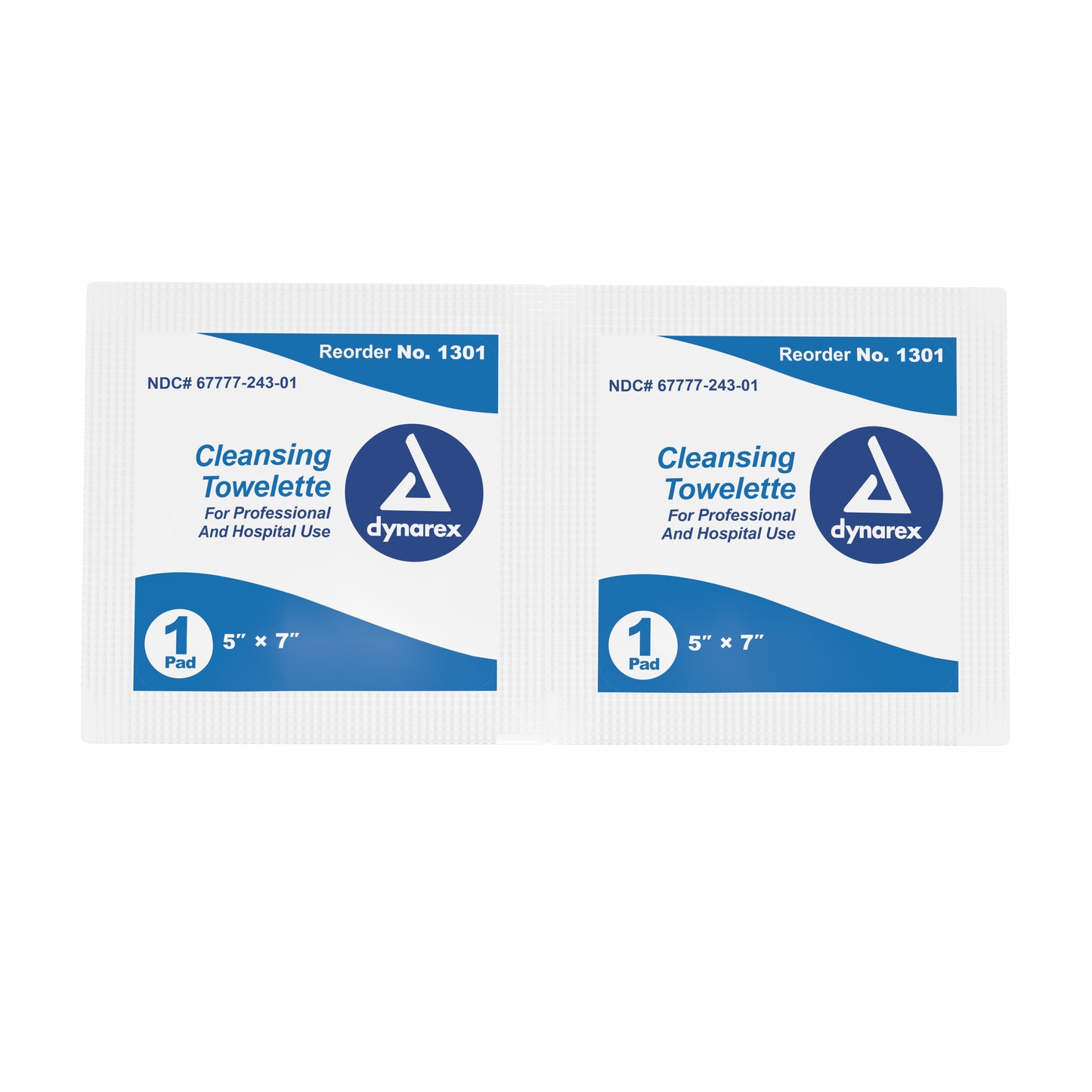 TOWELETTE, WET BODY CLEANSING W/BZK ANTISEP 5"X7" (100/BX)