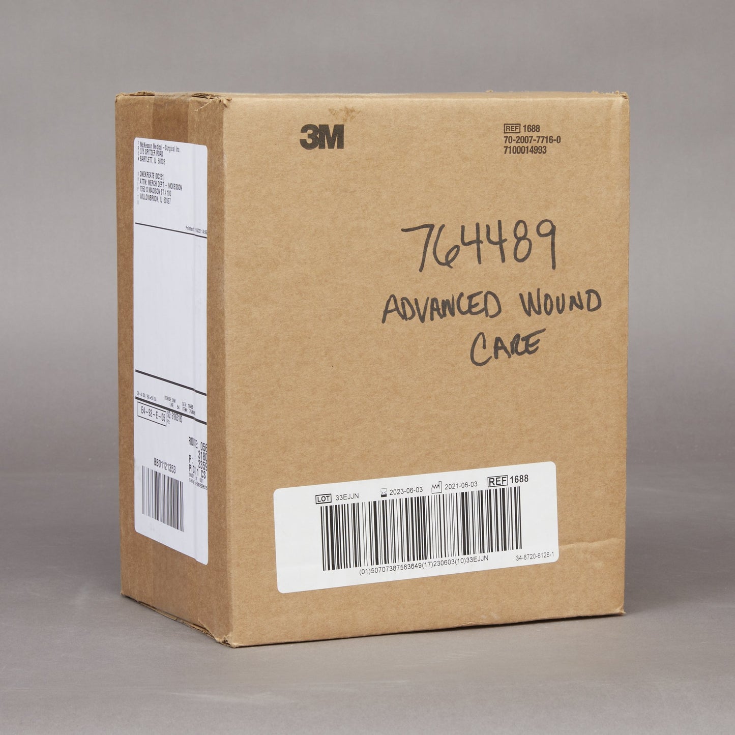 DRESSING, TEGADERM IV 4X4 3/4 (50/BX 4BX/CS) 3M