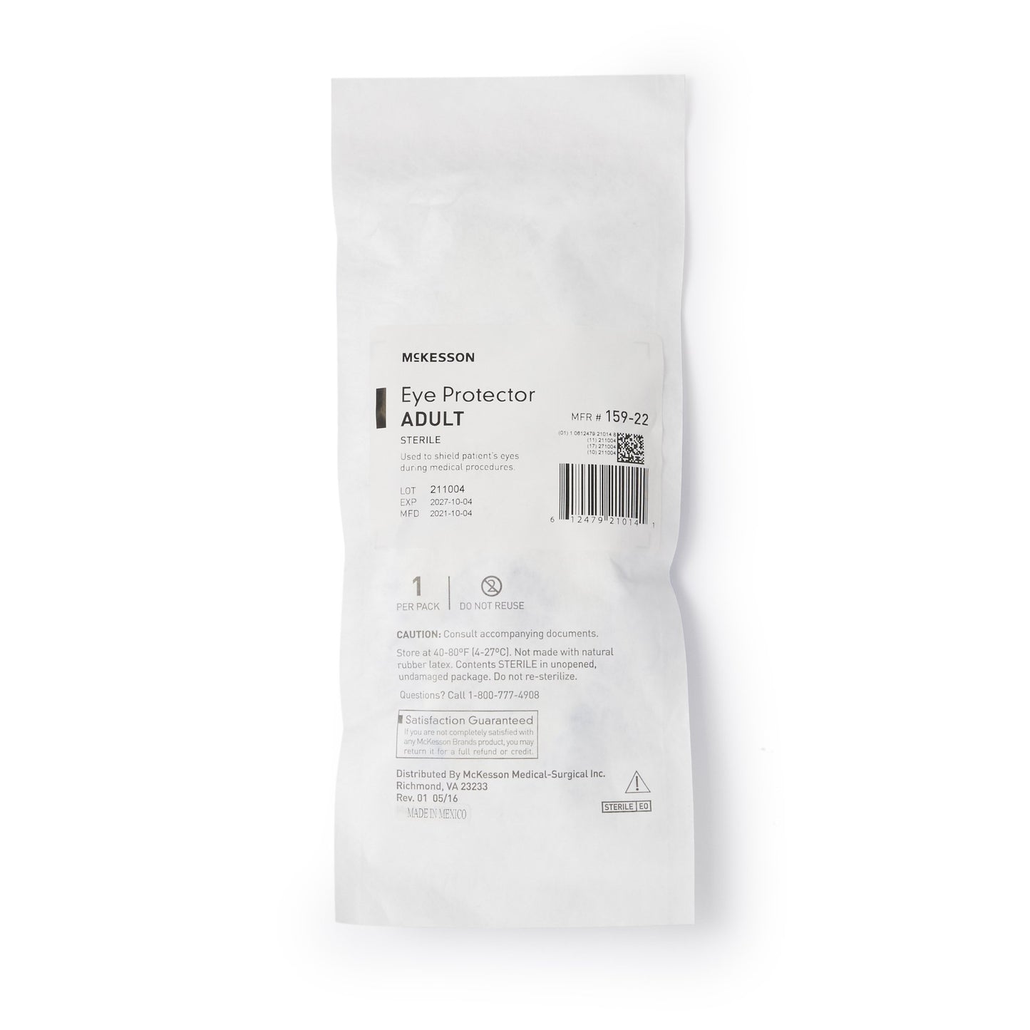 PROTECTOR, EYE FM STR ADLT (25/BX 6BX/CS)