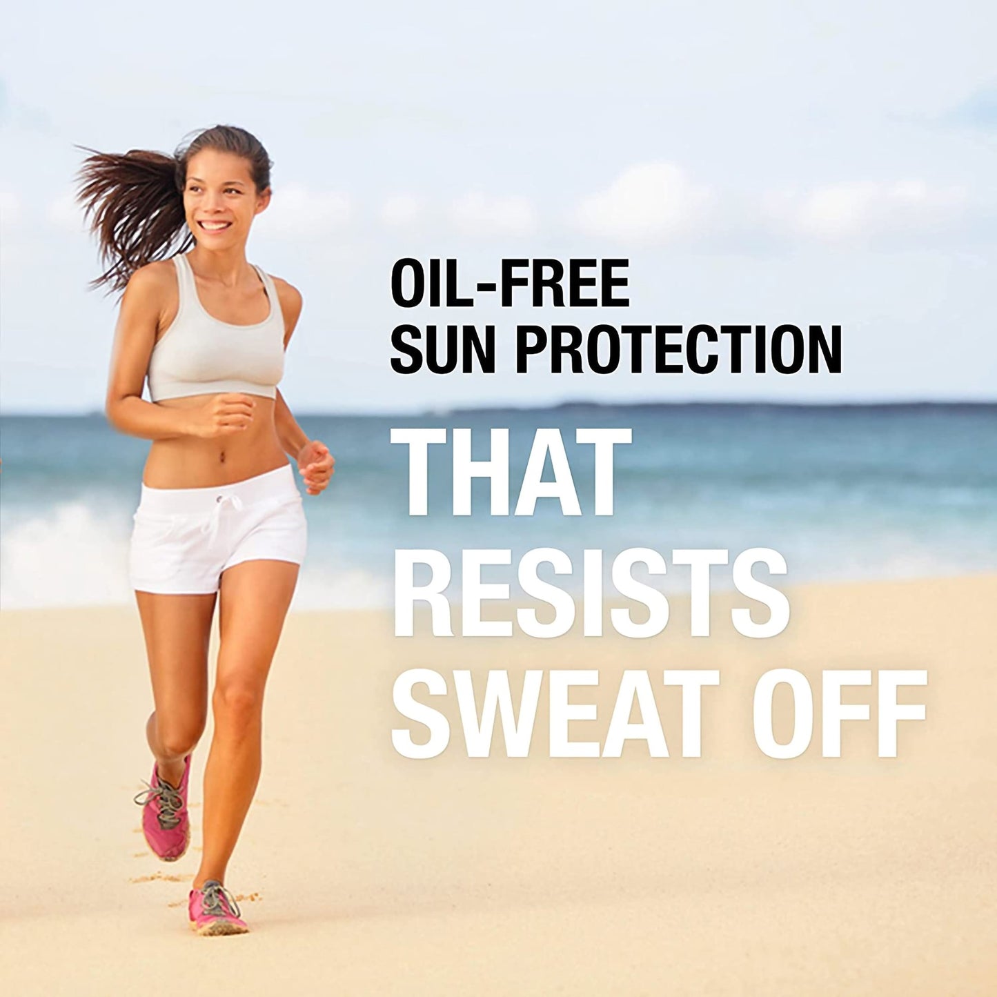 SUNSCREEN, LOT NEUTROGENA SPORT FACE OIL-FREE SPF70+ 2.5OZ