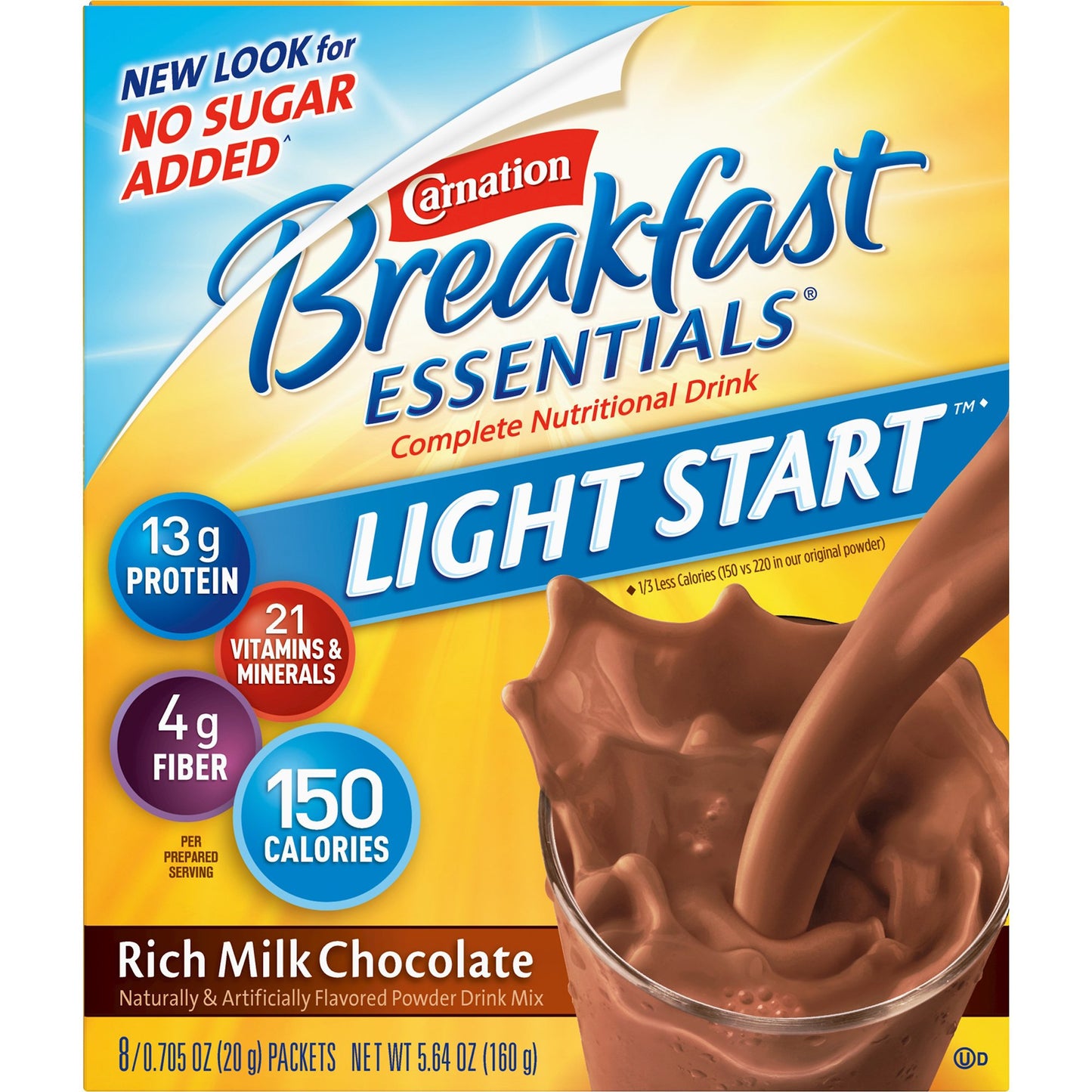 CARNATION INST BRKFST, PDR CHOC SF (8/BX 8BX/CS)