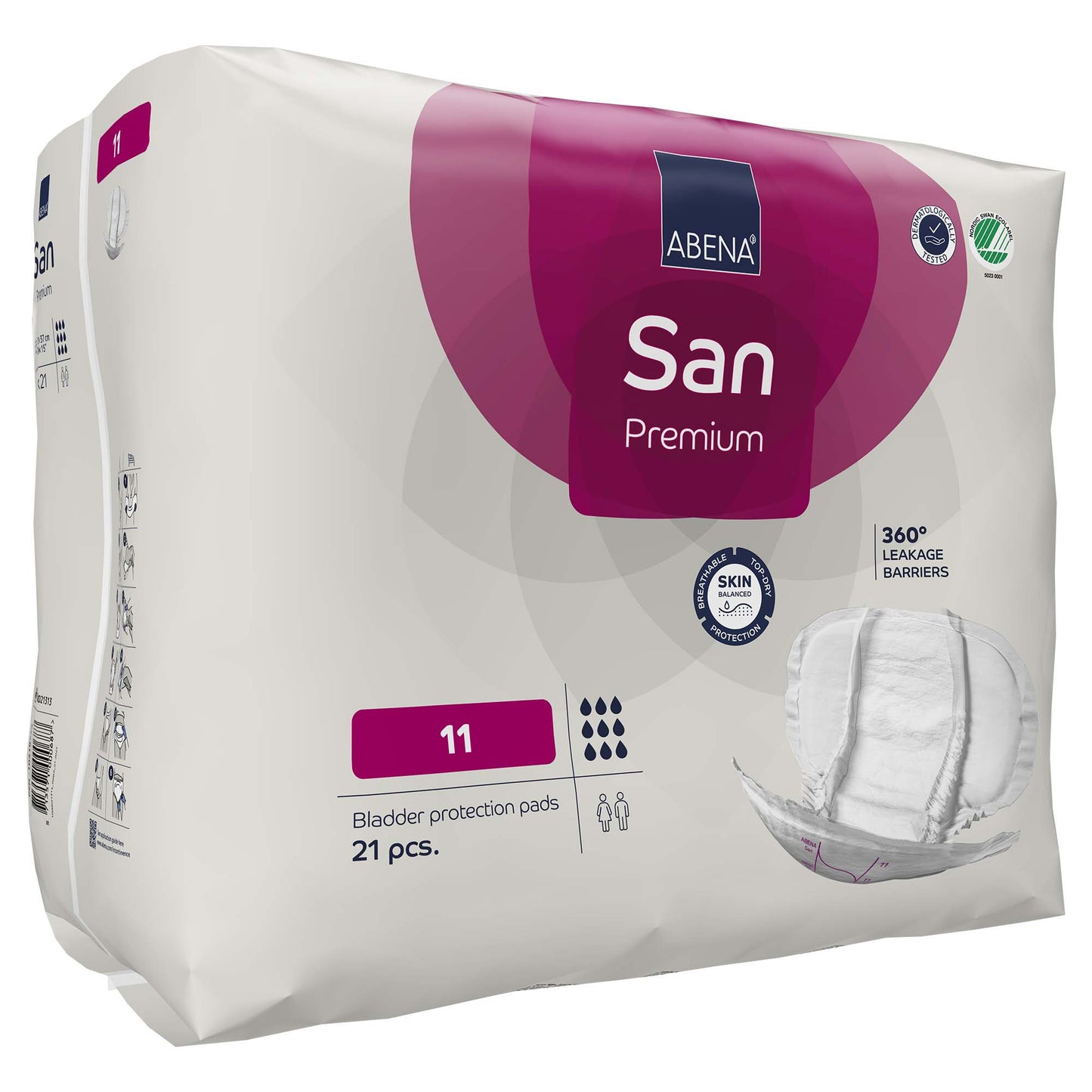 LINER, INCONT ABENA SANI PERM 11 (21/PK 4PK/CS)