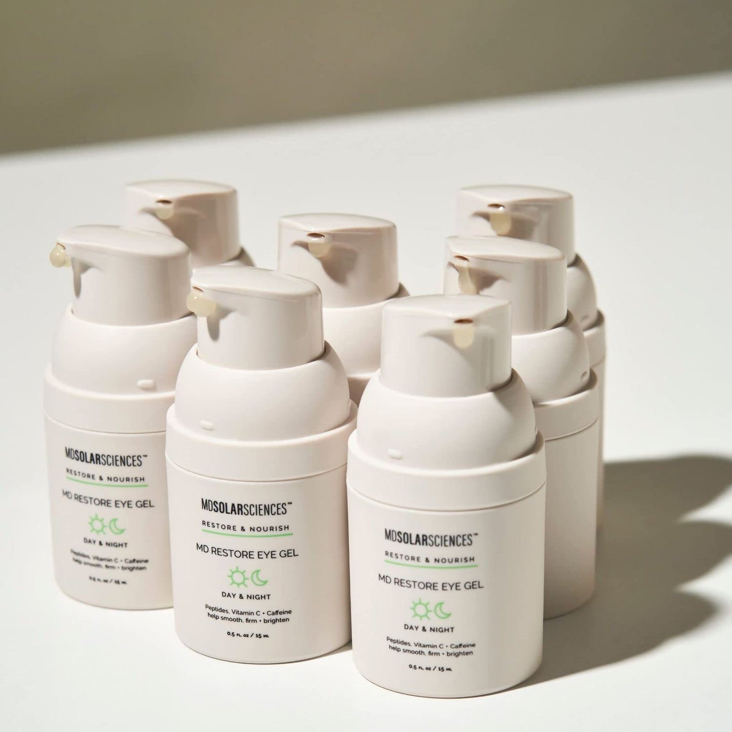 GEL, EYE MD RESTORE 0.5OZ (6/PK 8PK/CS)