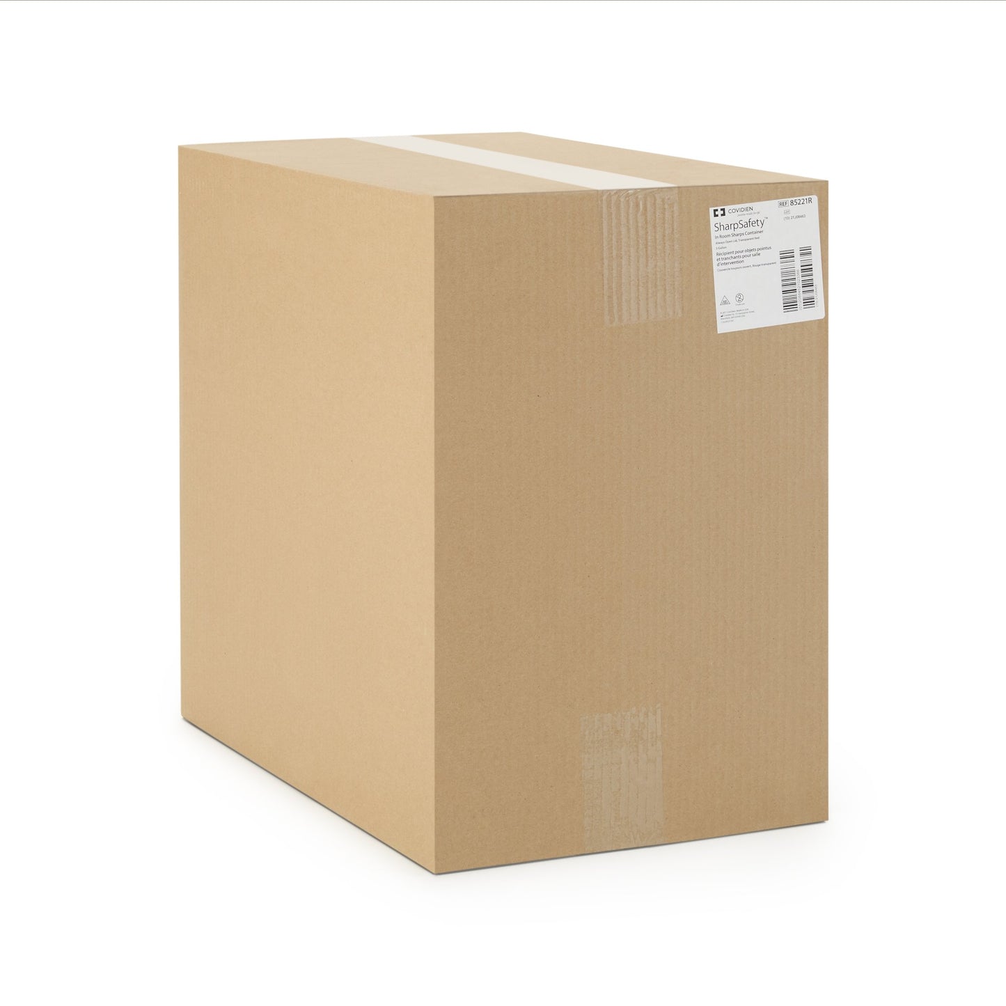 CONTAINER, SHARPS RED 3GL UNWNDR (10/CS)