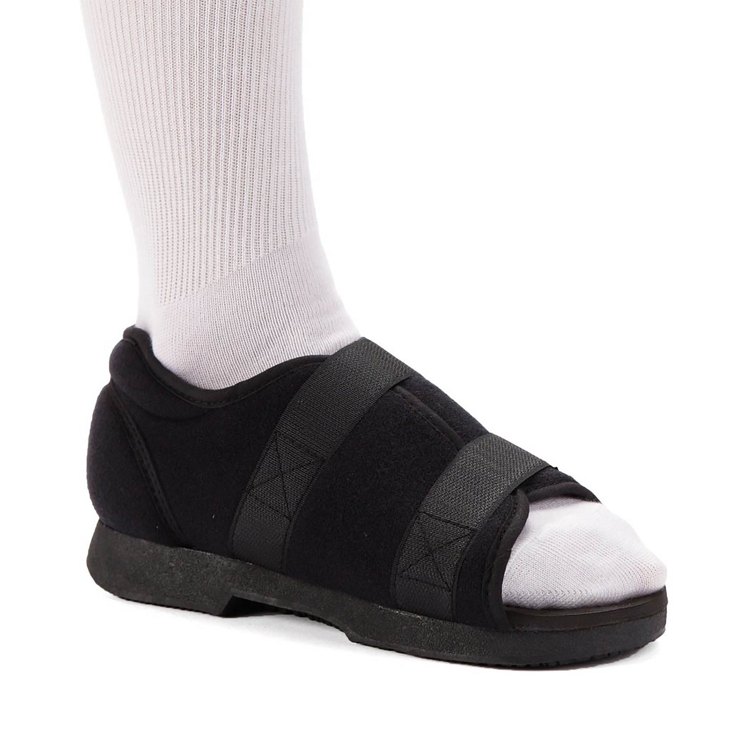SHOE, POST OP SFT TOP FML SM BLK