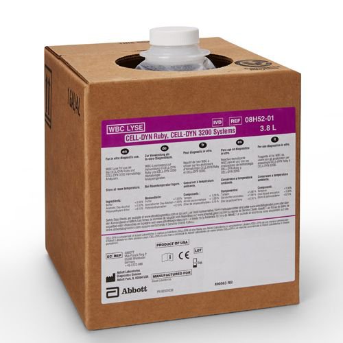 TEST KIT, WBC LYSE 3.8L F/RUBYANLYZ