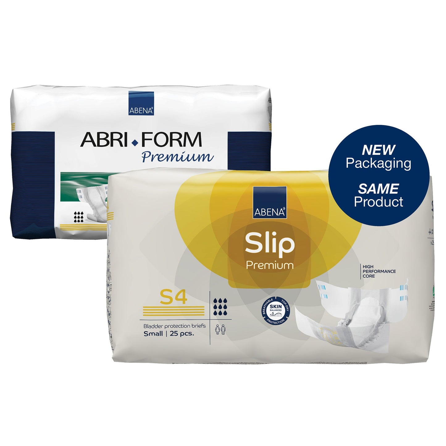BRIEF, INCONT ABENA SLIP PREM ADLT S4 SM (25/PK 3PK/CS)