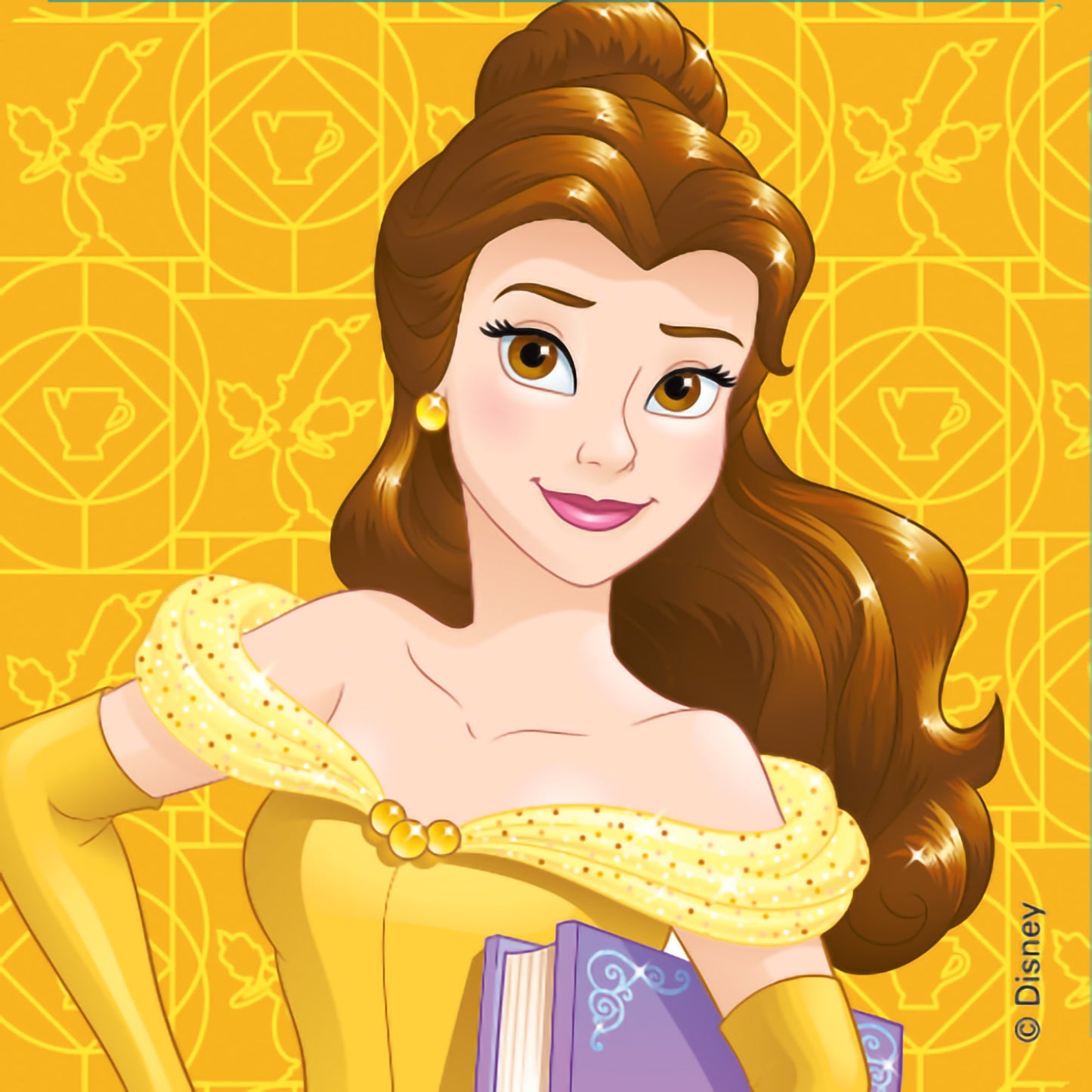 STICKER, DISNEY PRINCESSES (100/RL)