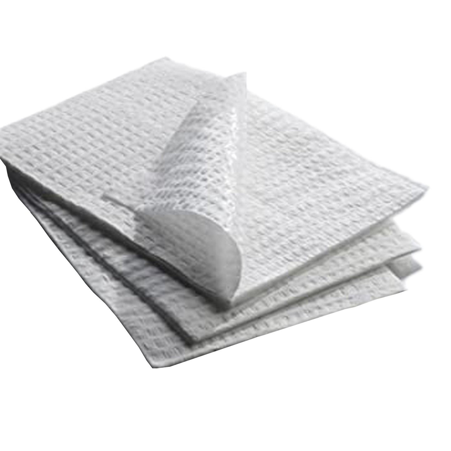 TOWEL, PLASBAK POLY WHITE 17"X18" (500/CS)