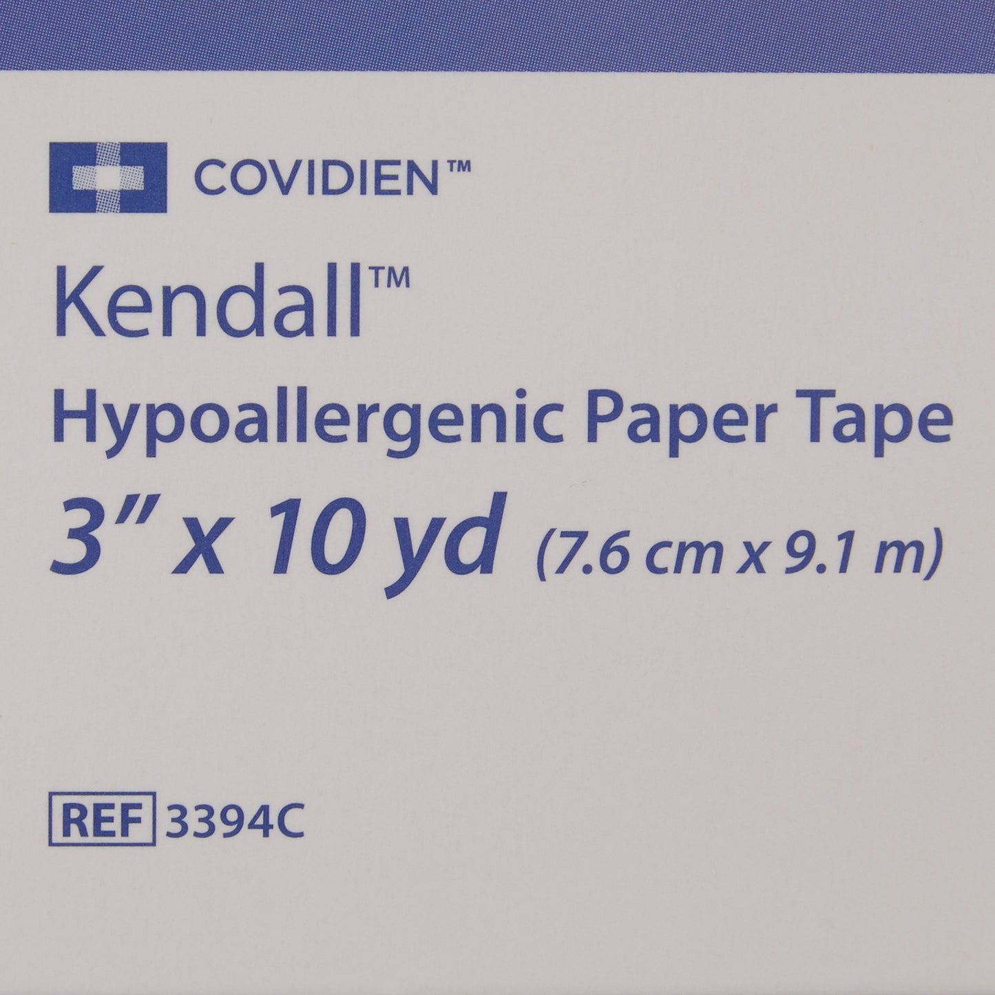 TAPE, ADHSV TENDERSKIN 3"X10YDS (4/BX 10BX/CS) KENDAL