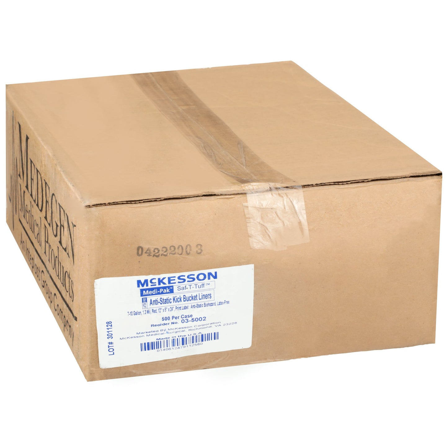 LINER, KICK BUCKET ANTISTATIC RED (500/CS) MGM03
