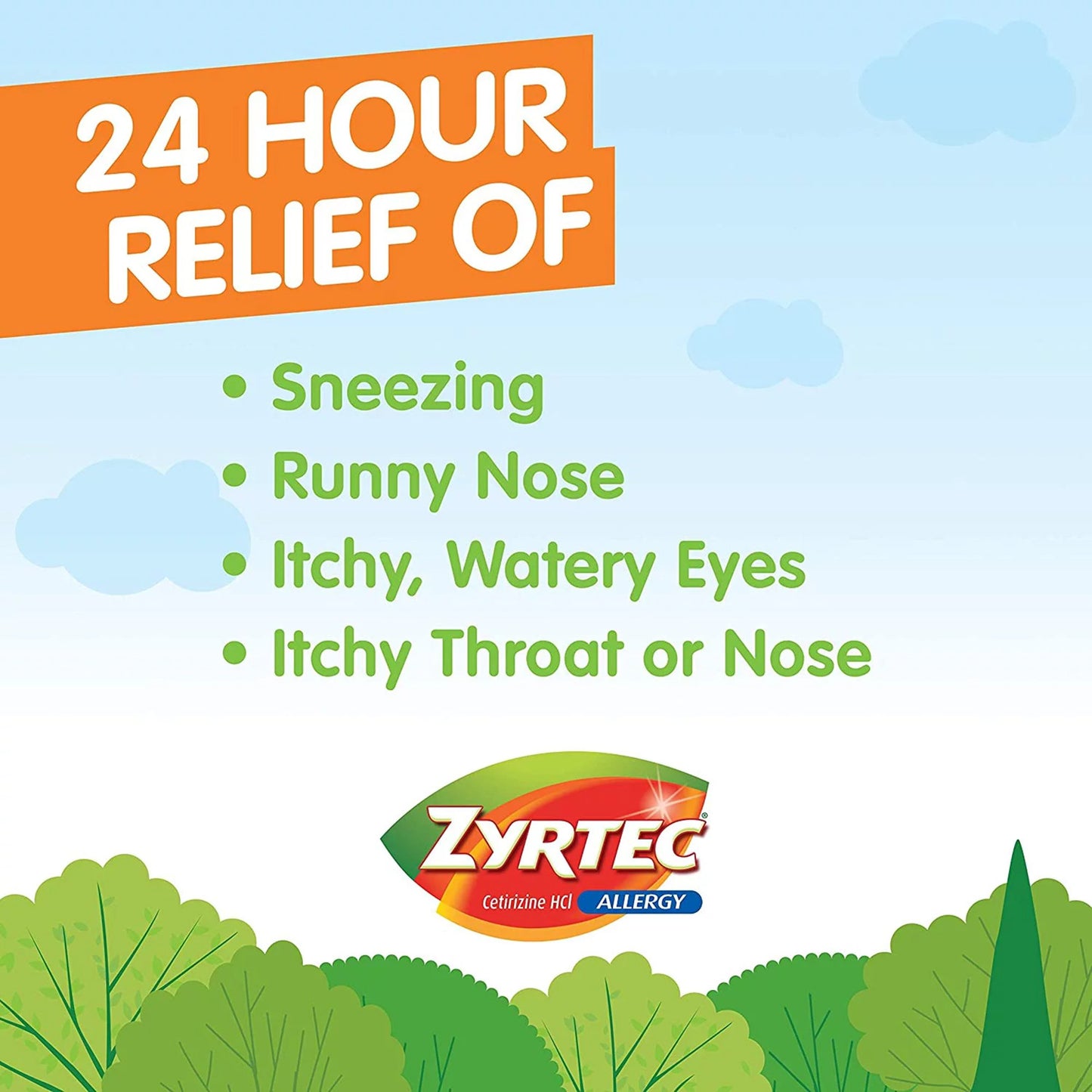 ZYRTEC, CAP LIQ GEL ALLERGY 10MG (40/BT)