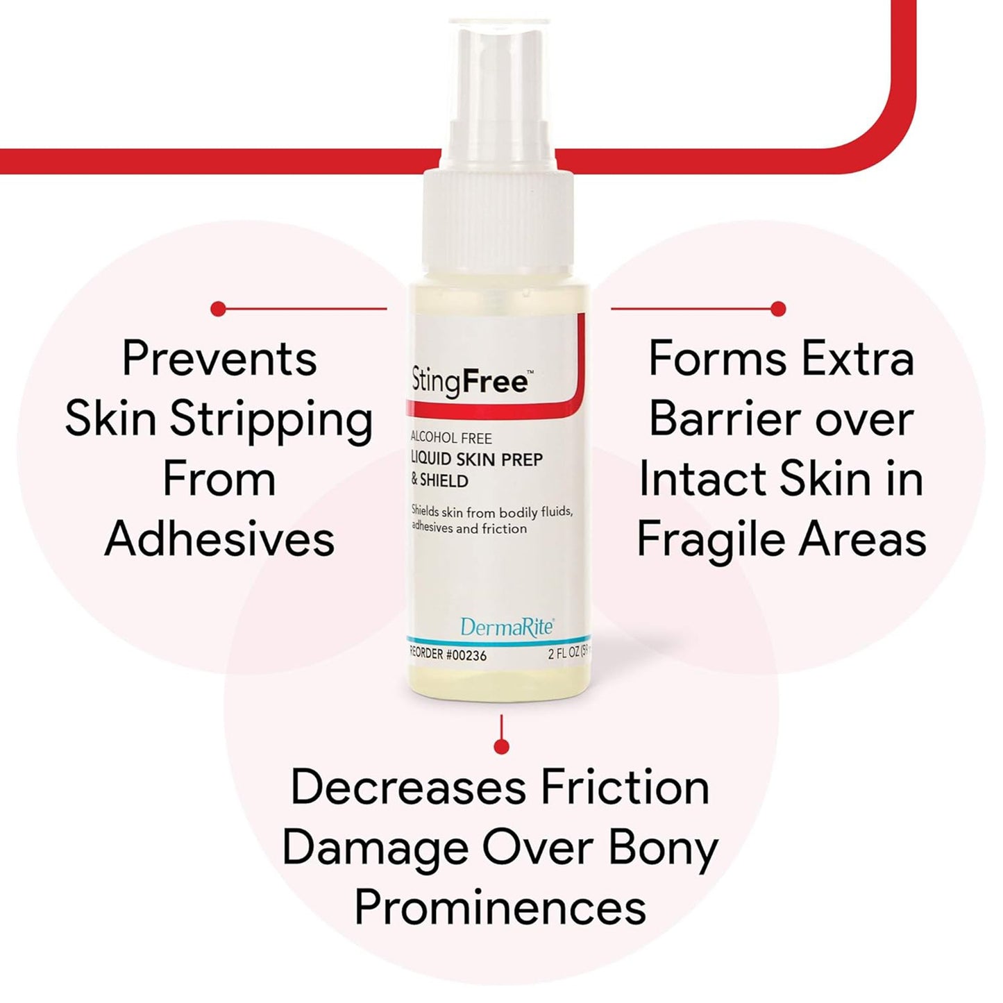 STINGFREE, PREP PROTECTANT INCONT SPR (12/CS)