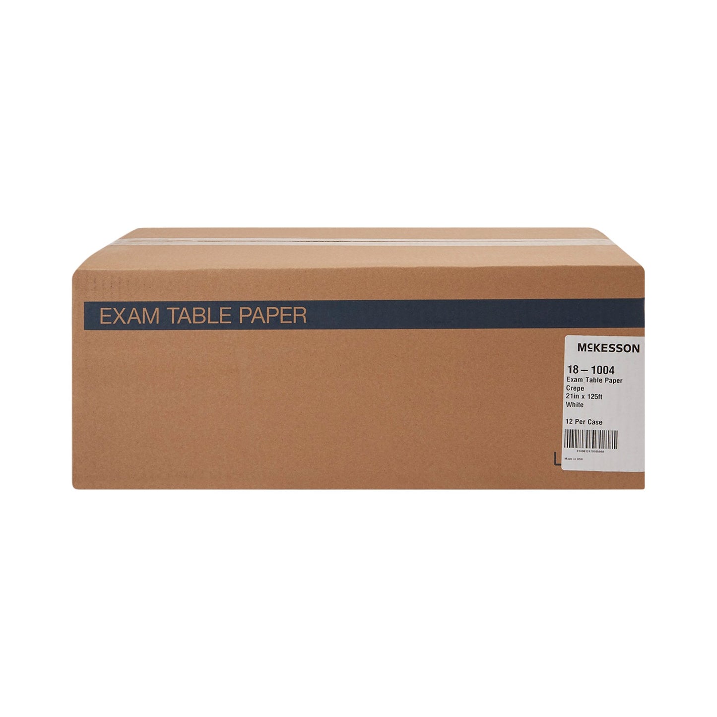PAPER, TABLE CREPE ECON WHT 21"X125' (12/CS)