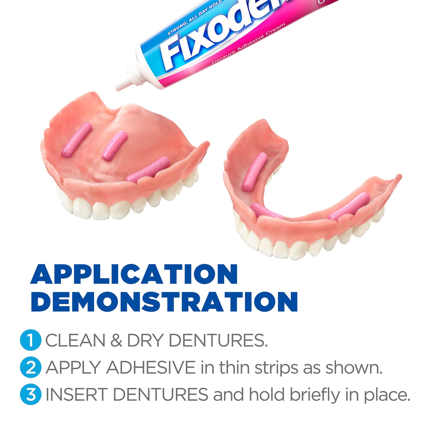 ADHESIVE, DENTURE FIXODENT ORICLEAN 1.4OZ (24/CS)