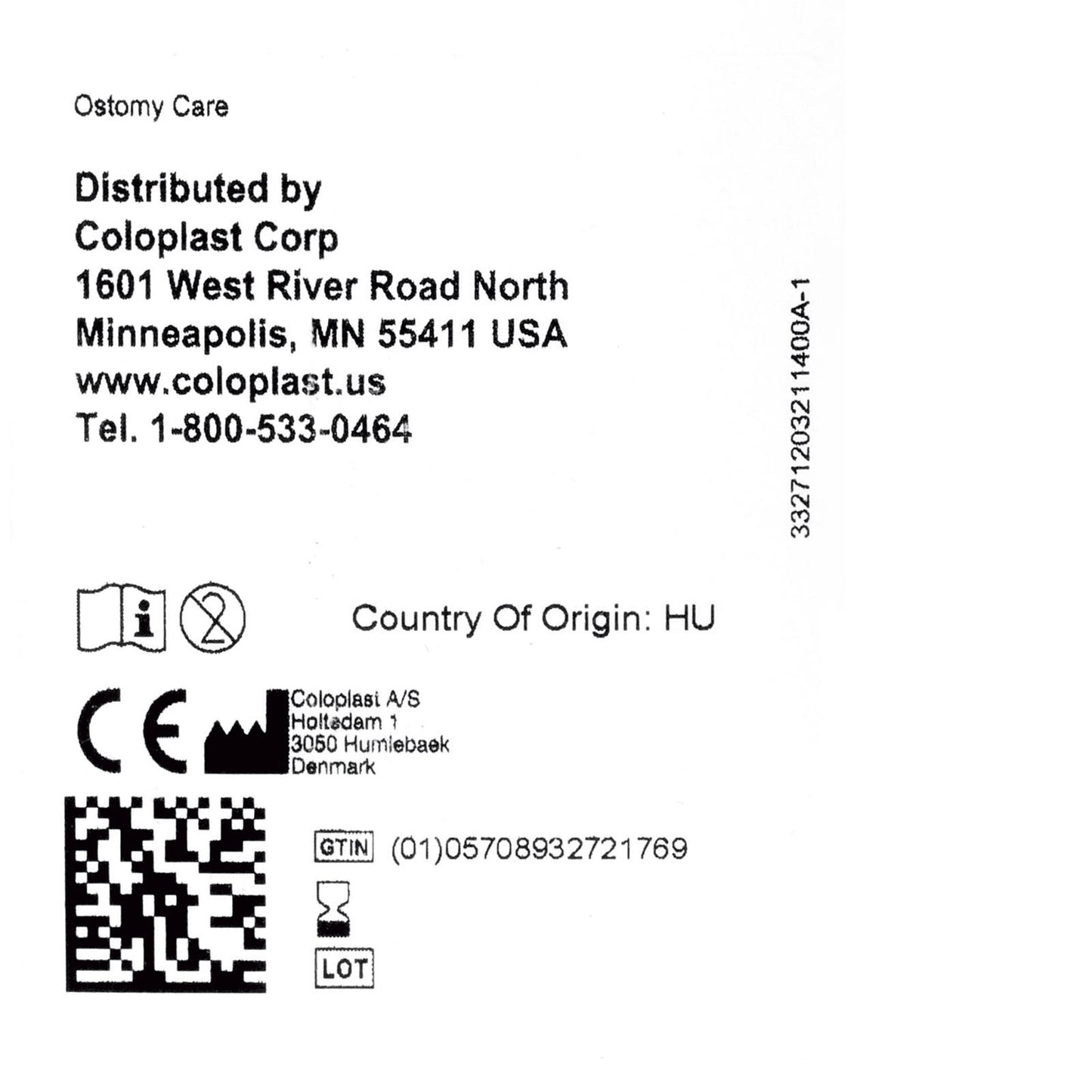 SEAL, F/OSTOMY POUCH BRAVA THIN 3/4"X3" (10/BX)