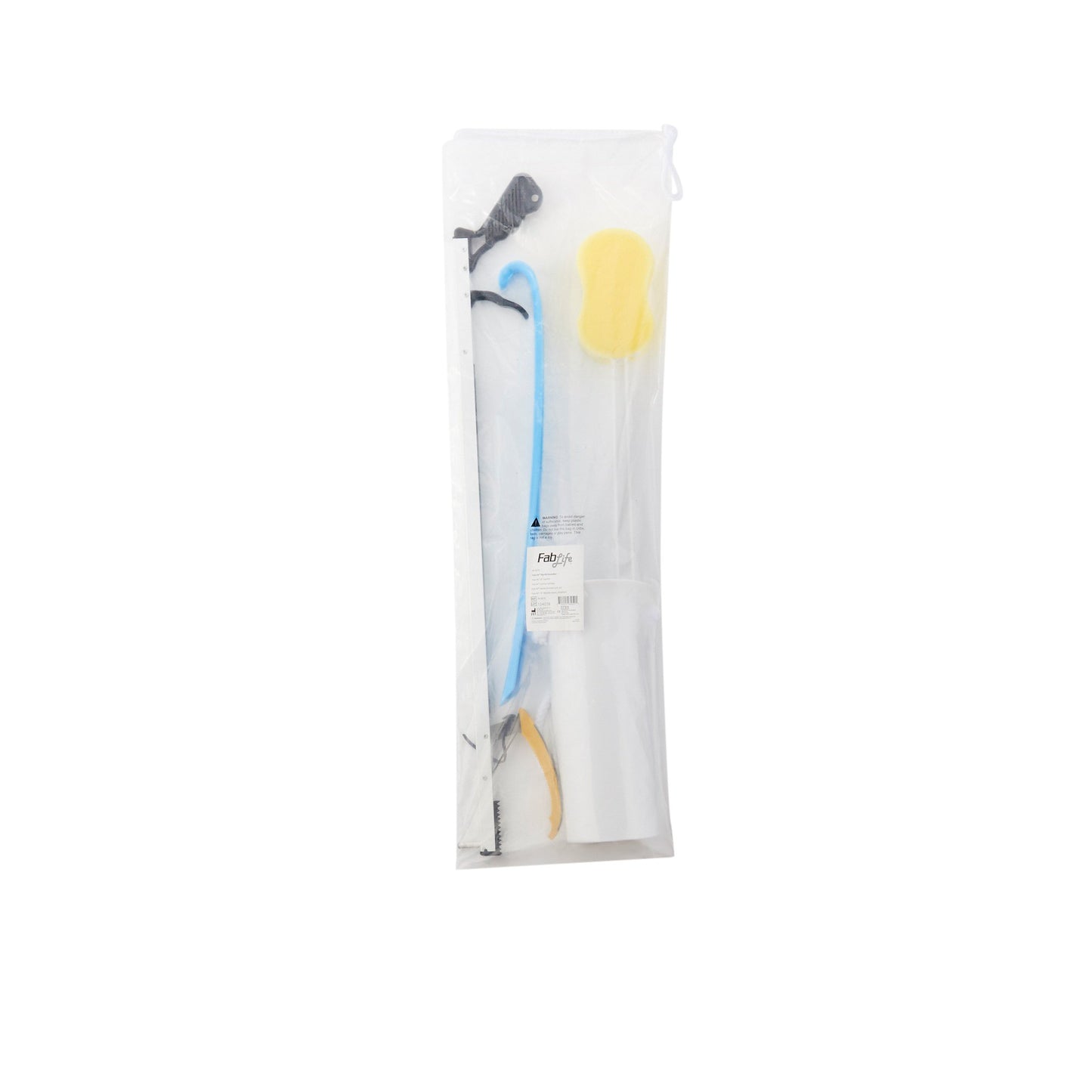 HIP KIT, W/SHOEHORN/SPONGE/REACHER/SOCK AID 26"