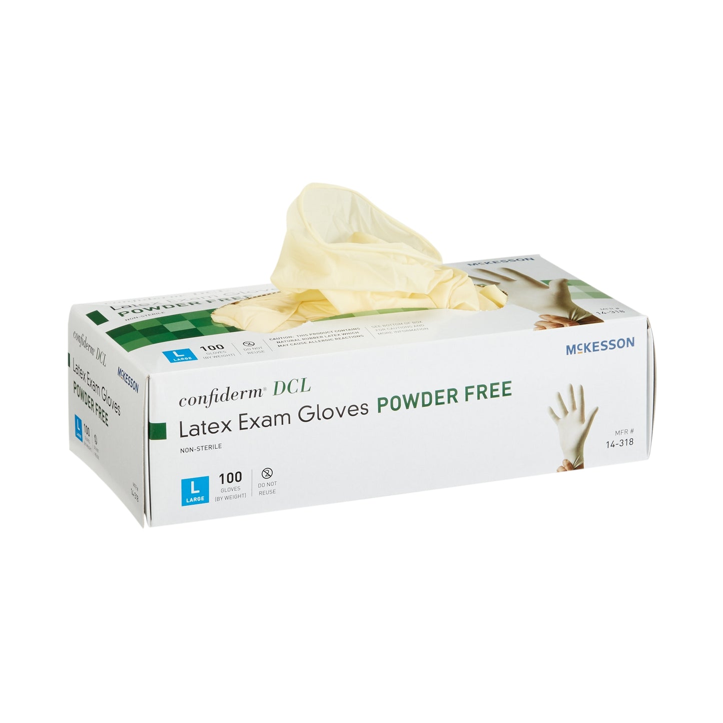 GLOVE, EXAM LTX LG N/S (100/BX10BX/CS)