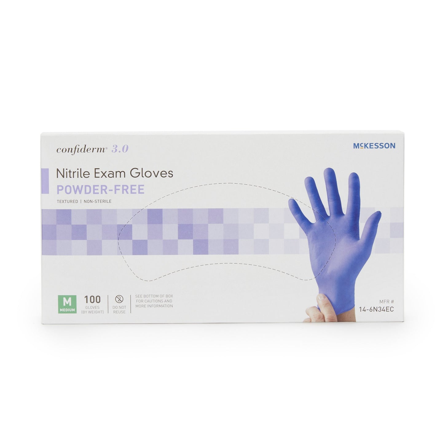GLOVE, EXAM NTRL MED N/S 3.0 (100/BX 10BX/CS)