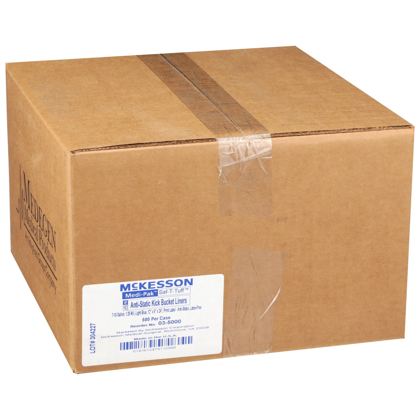 LINER, KICK BUCKET STD BLU (500/CS) MGM03