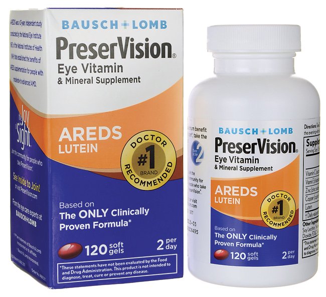 PRESER VISION+LUTEIN, CAP SGEL(120/BX)