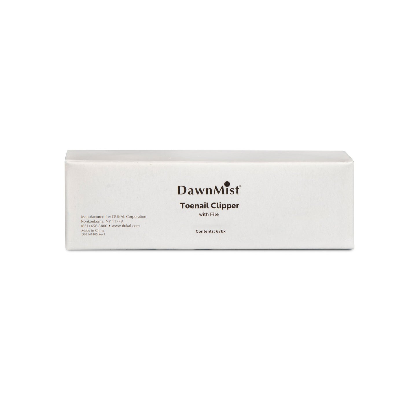 CLIPPER, TOENAIL W/FILE 3.25" LONG (6/BX 24BX/CS)