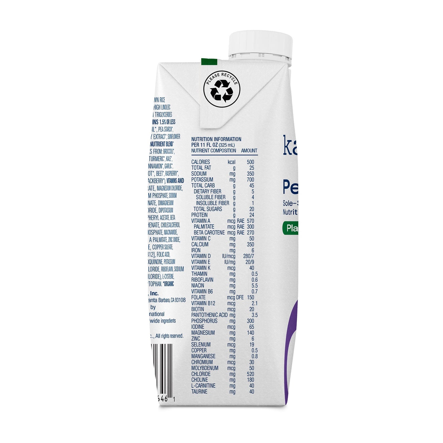 SUPPLEMENT, PEPTIDE 1.5 PLAIN 11 FL OZ 325ML (12/CS)