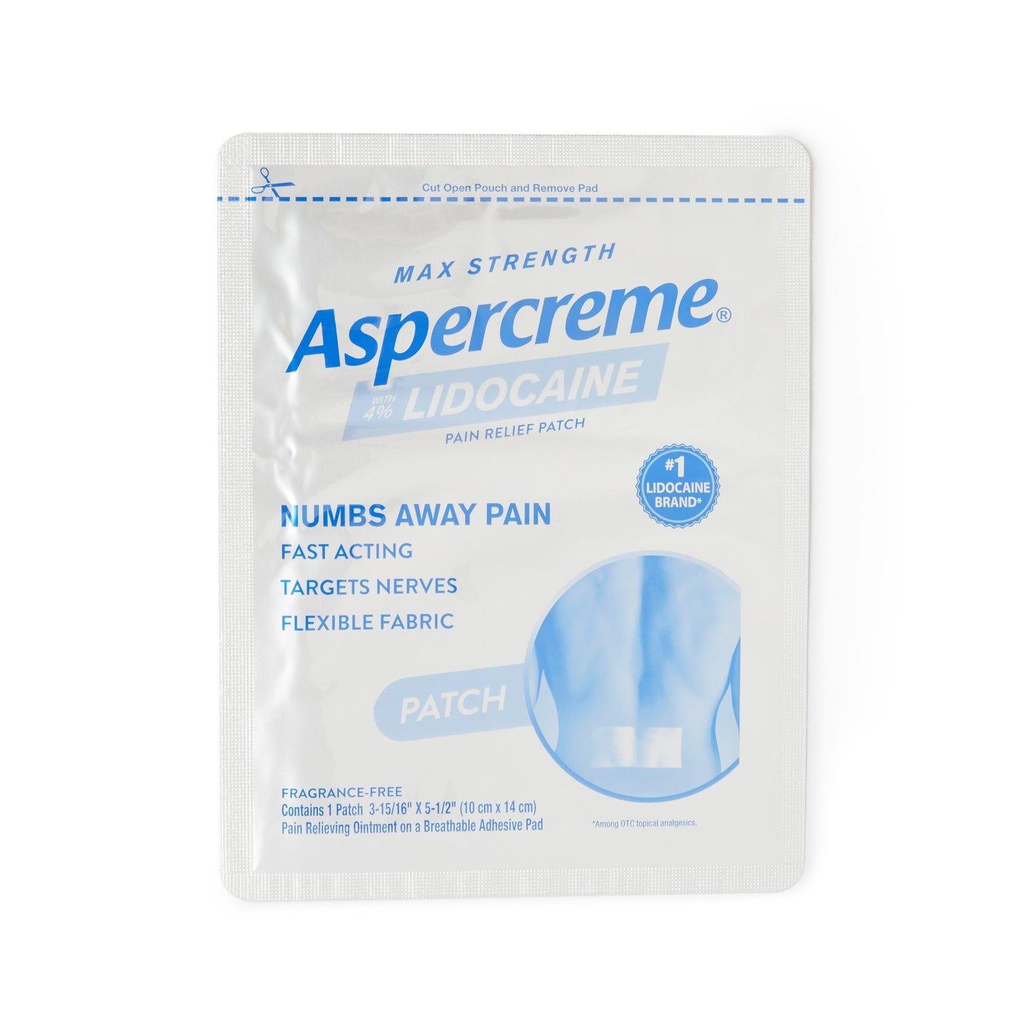 ASPERCREME, PATCH W/LIDOCAINE (5/BX)