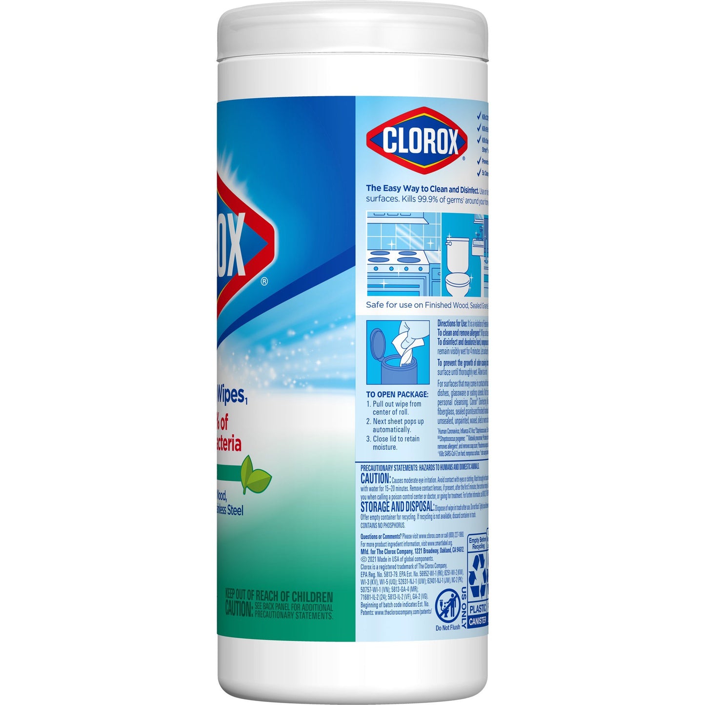 WIPE, CLOROX DISINFECTING FRESH SCNT (35/CT 12CT/C SALFLD