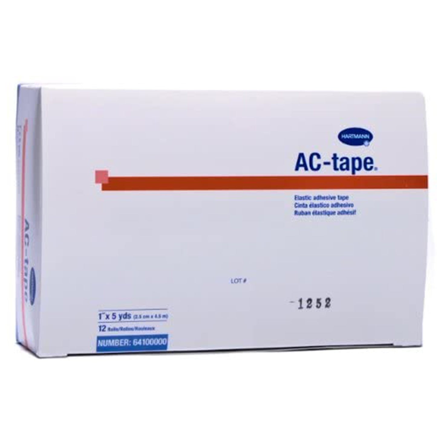 TAPE, ADHSV ELAS 1"X5YDS (12/BX 12BX/CS) 94100000