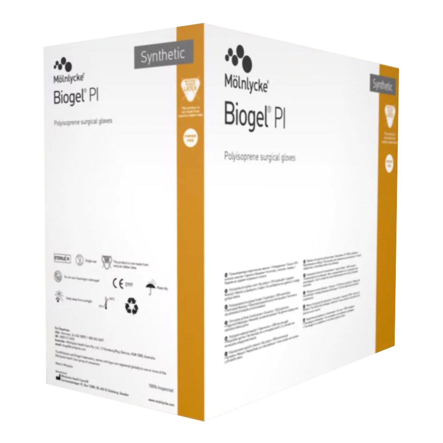 GLOVE, SURG PLYISO 7.0 STR2 SMTH (50PR/BX 4BX/CS)