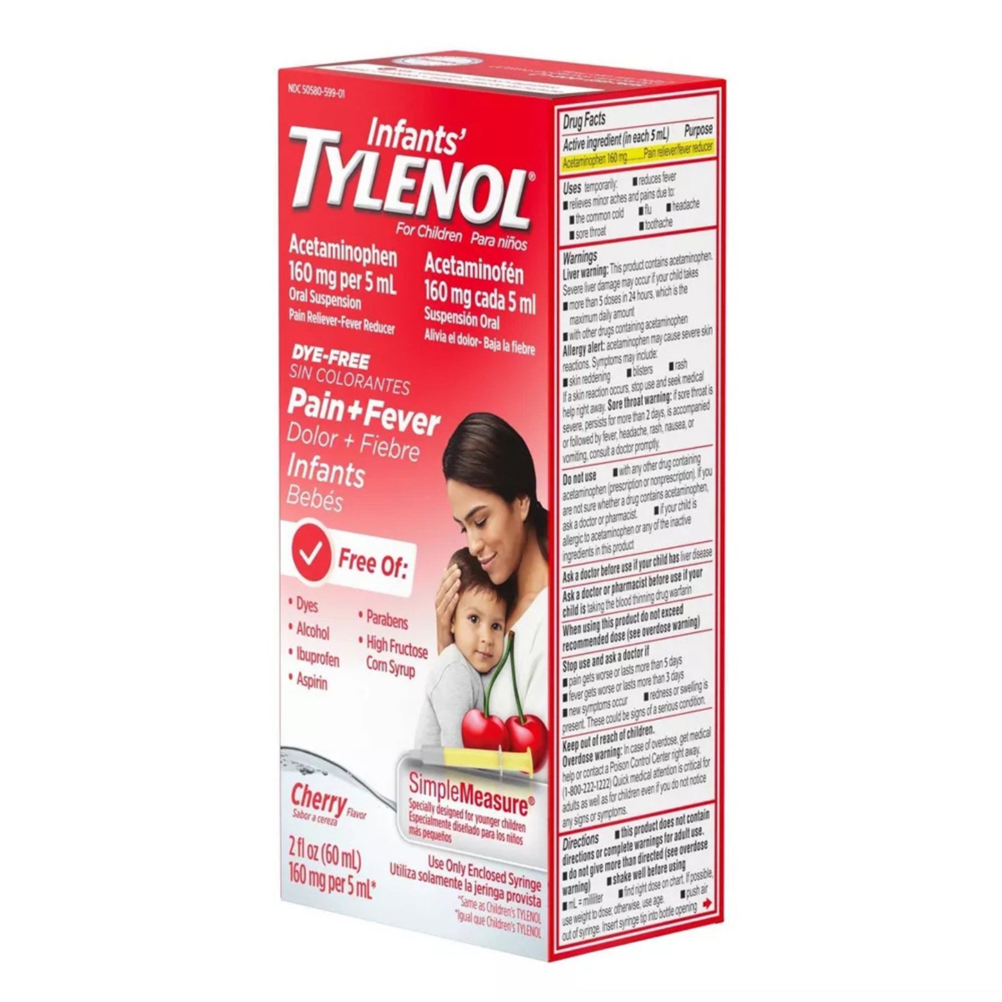 TYLENOL, SUSP INF CHERRY 2OZ 2073096
