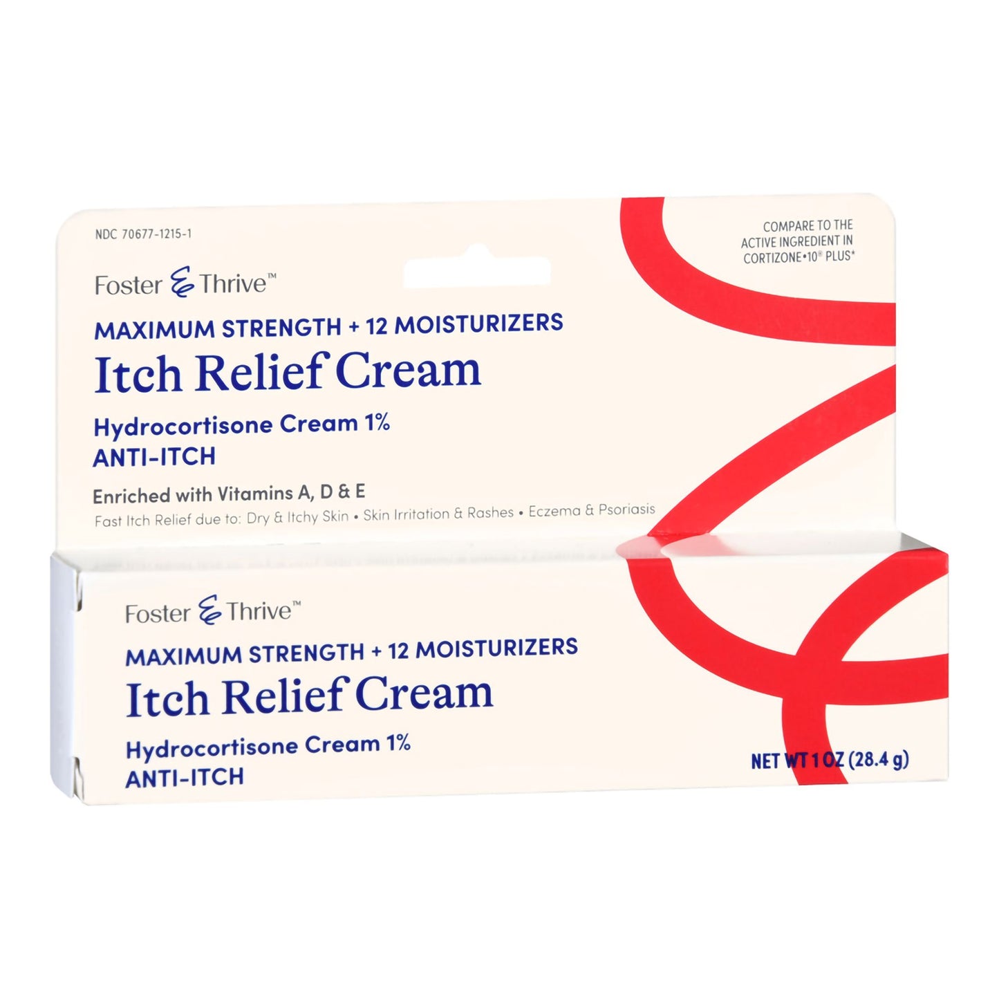 HYDROCORTISONE, CRM FT SM MAX STRNTH 1% 1OZ