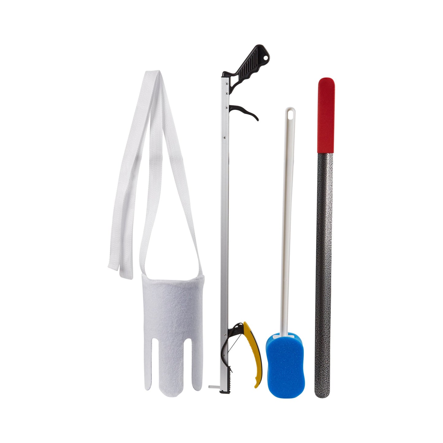 HIP KIT, W/18" SHOEHORN/SPONGE/26" REACHER/SOCK AID