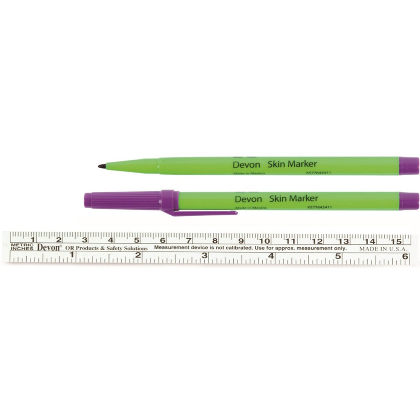 MARKER, SKIN W/RLR X-FINE (25/BX) 151 KENDAL