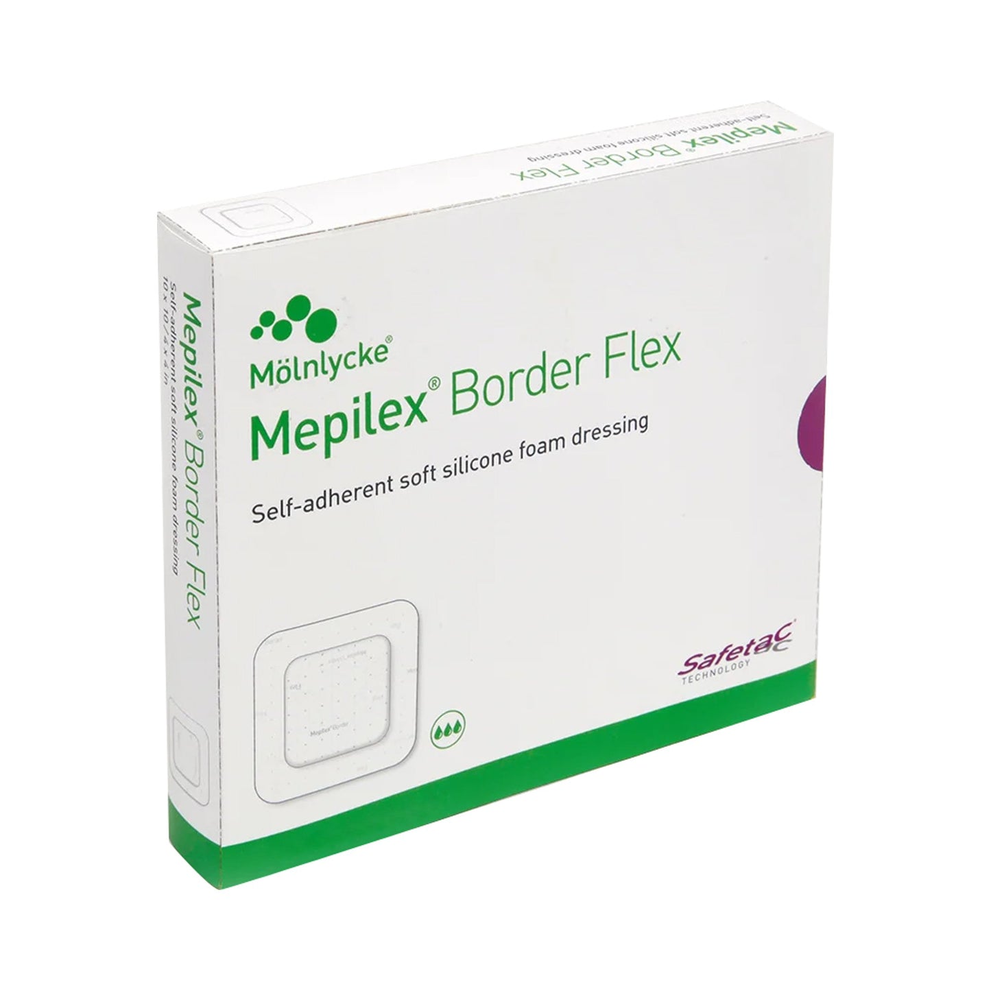 DRESSING, WND MEPILEX BORDER FLEX ADH FM (5/BX 7BX/CS)