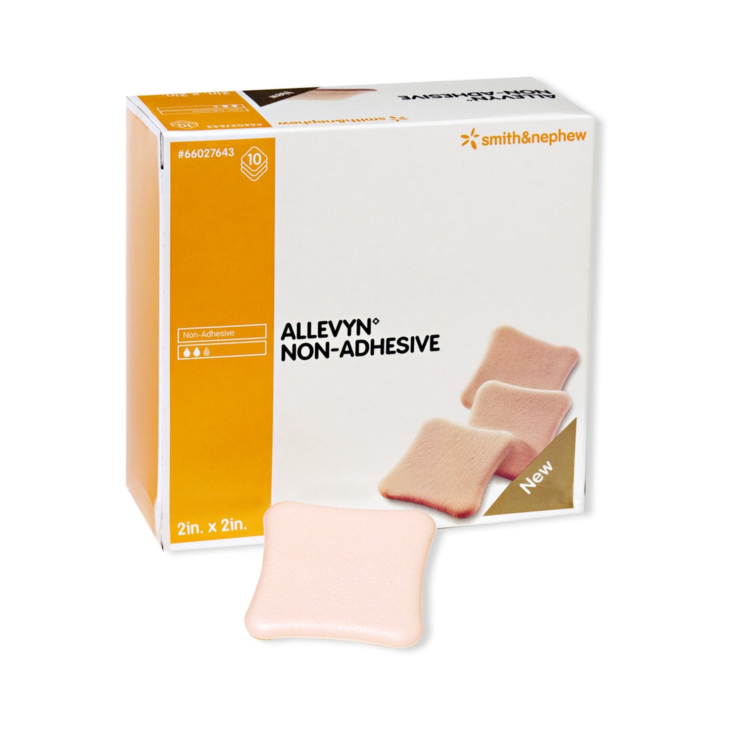DRESSING, ALLEVYN HYDROFOAM 6X6 (10/BX)