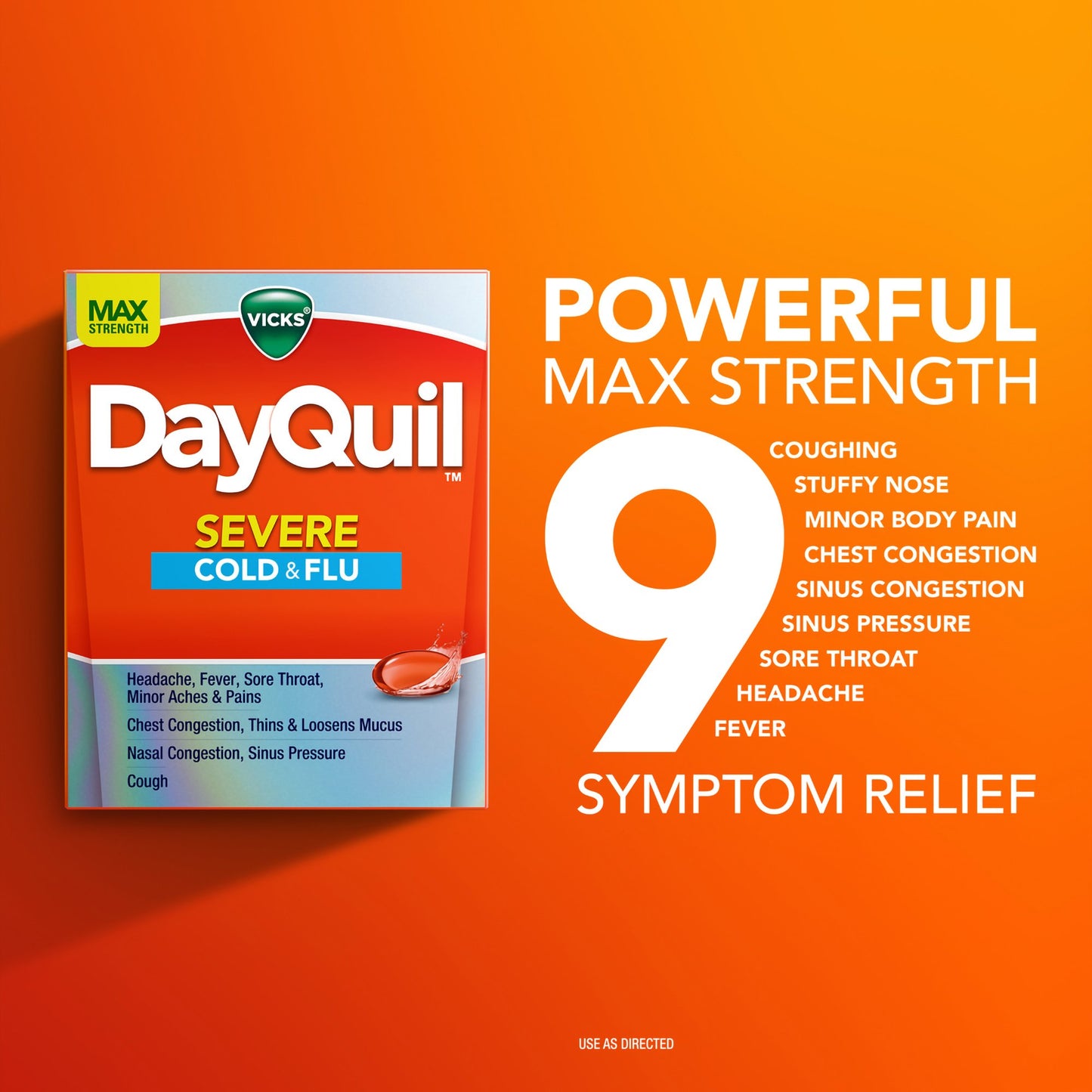 DAYQUIL, LIQ CAP VICKS SEVERE COLD & FLU (24/CT)