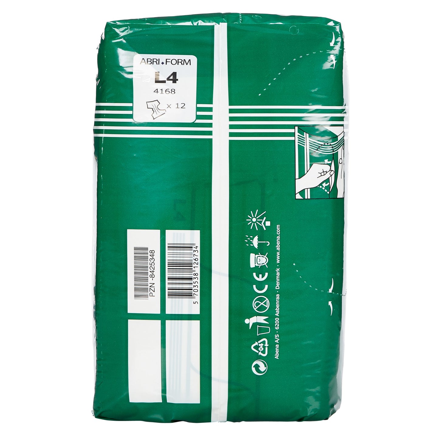 BRIEF, INCONT ABRI-FORM COMFORT L4 LG 4000ML (12/BG 3BG/CS)