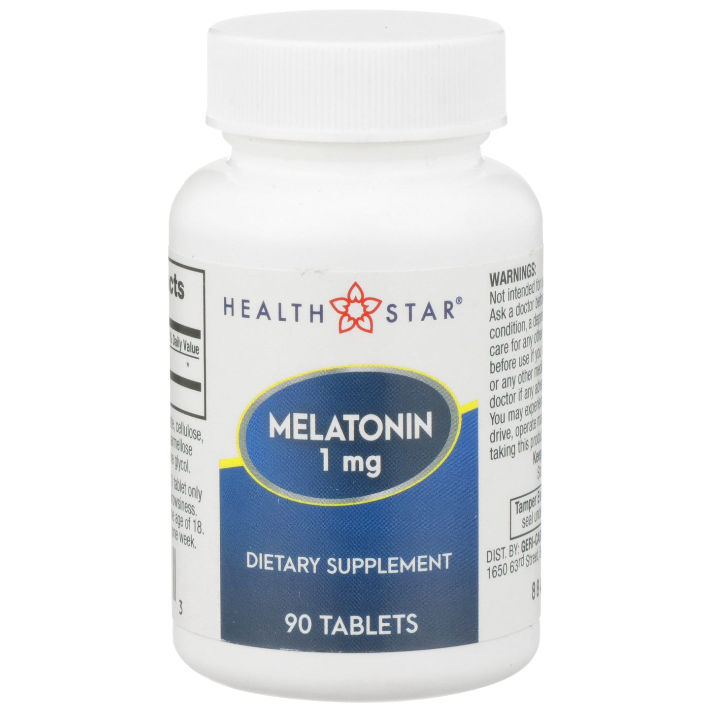 MELATONIN, TAB 1MG (90/BT 12BT/CS)