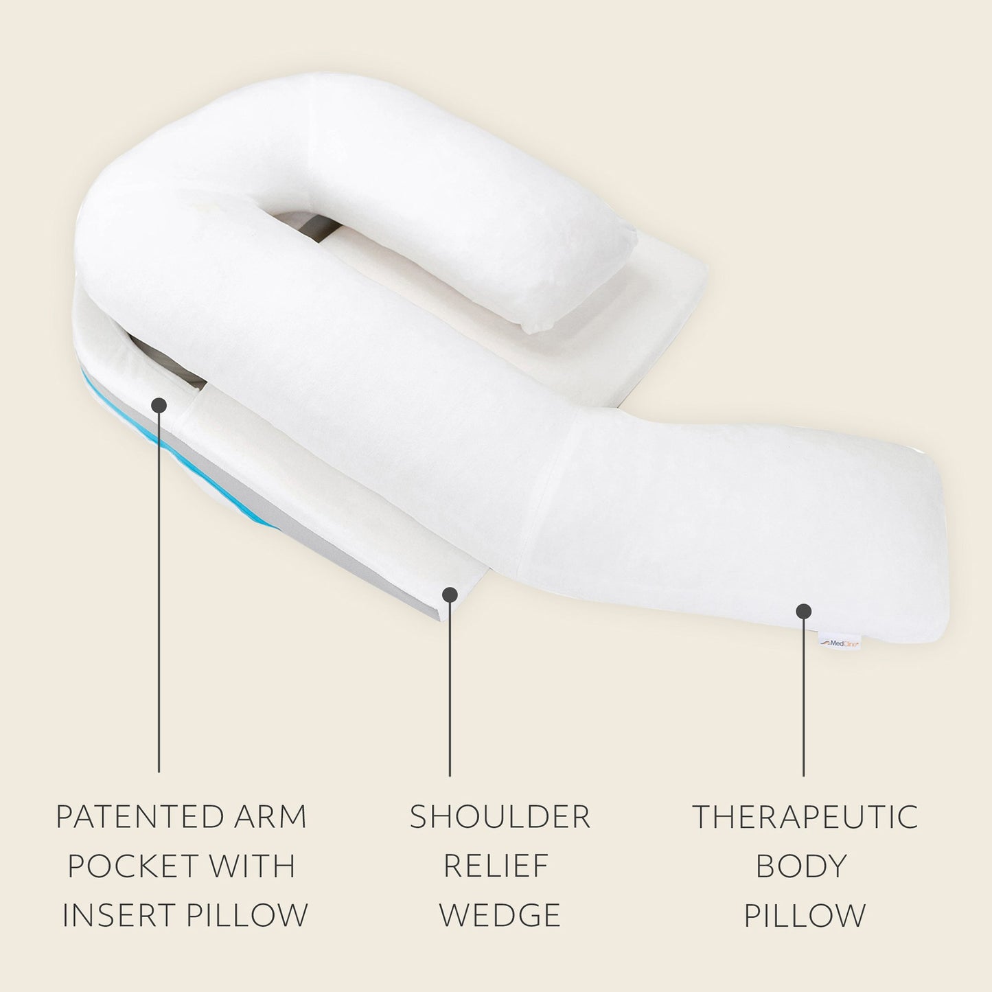 POSITIONER, PATIENT SHOULDER RELIEF SYSTEM LG- 5'10" & ABOVE