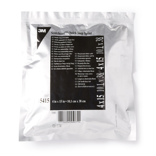 SPLINT, FIBERGLASS PADDED QUICKSTEP 4"X15" (10/CT)