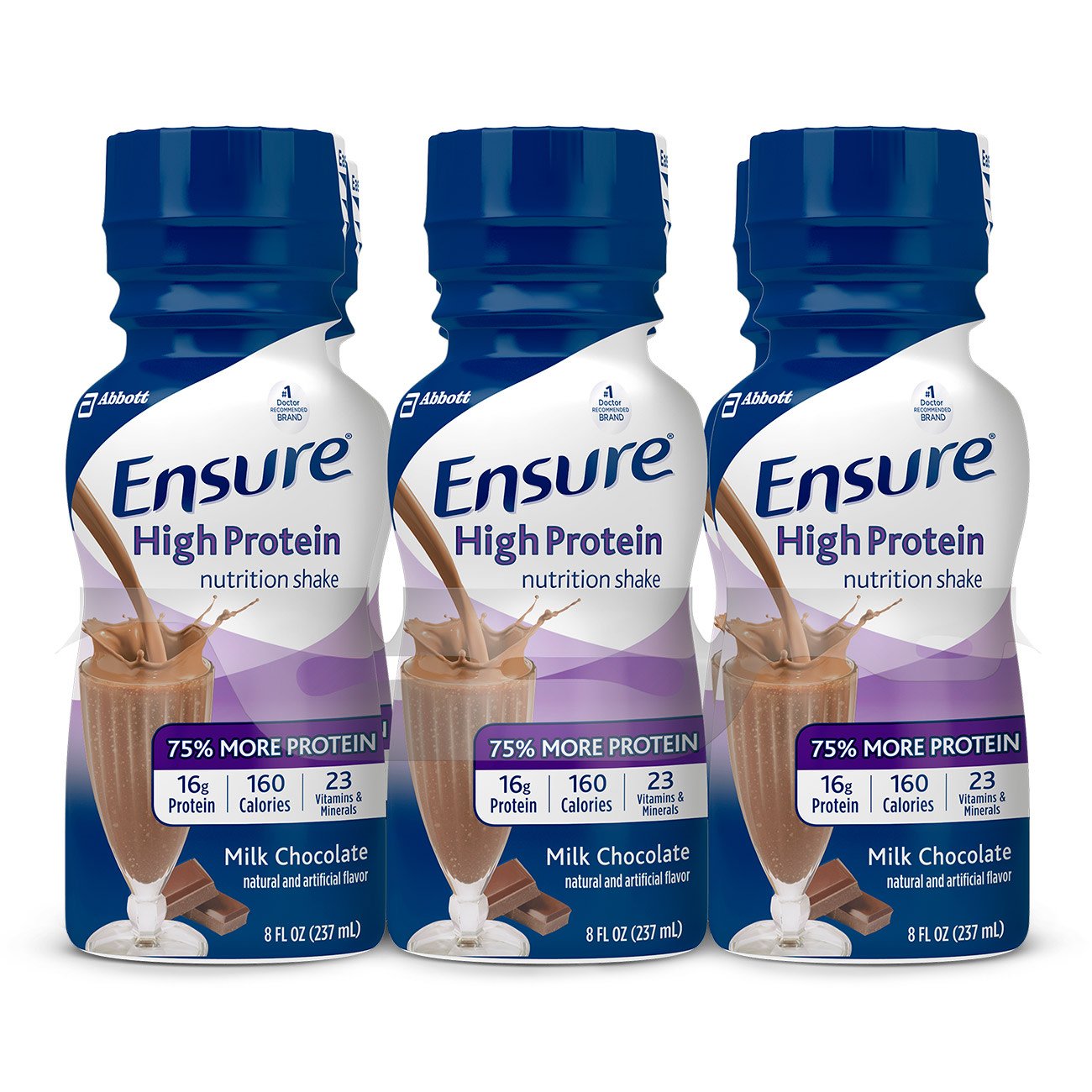 ENSURE, ACTIVE HI PROT MUSCLE HLTH CHOC 8OZ (6/PK