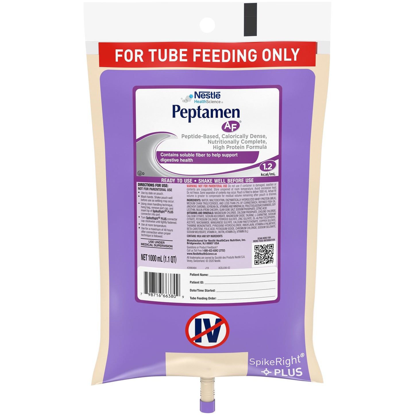 PEPTAMEN AF, ULTRAPAK 1000ML (6/CS)
