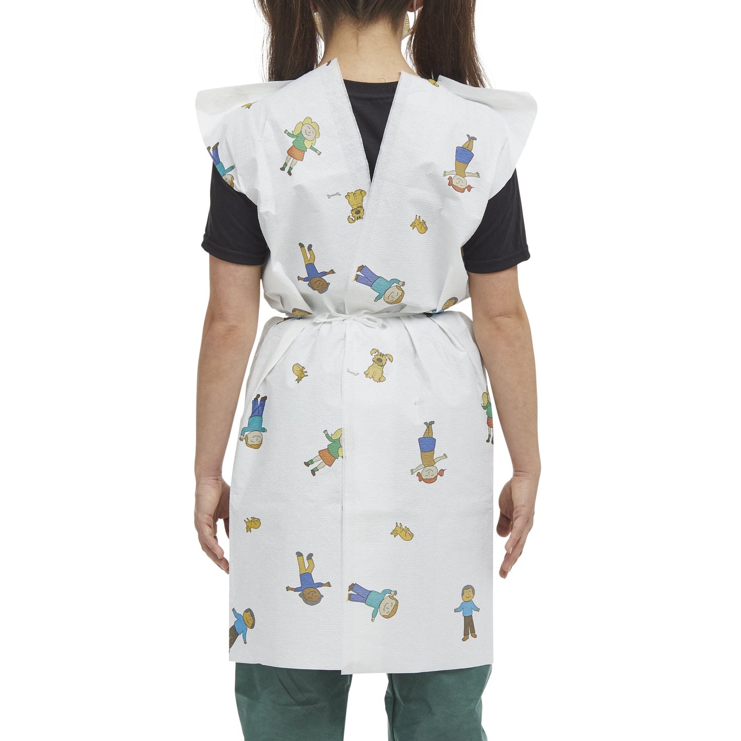 GOWN, EXAM T/P/T PED MCK KIDS PRNT 21X36 (50/CS)