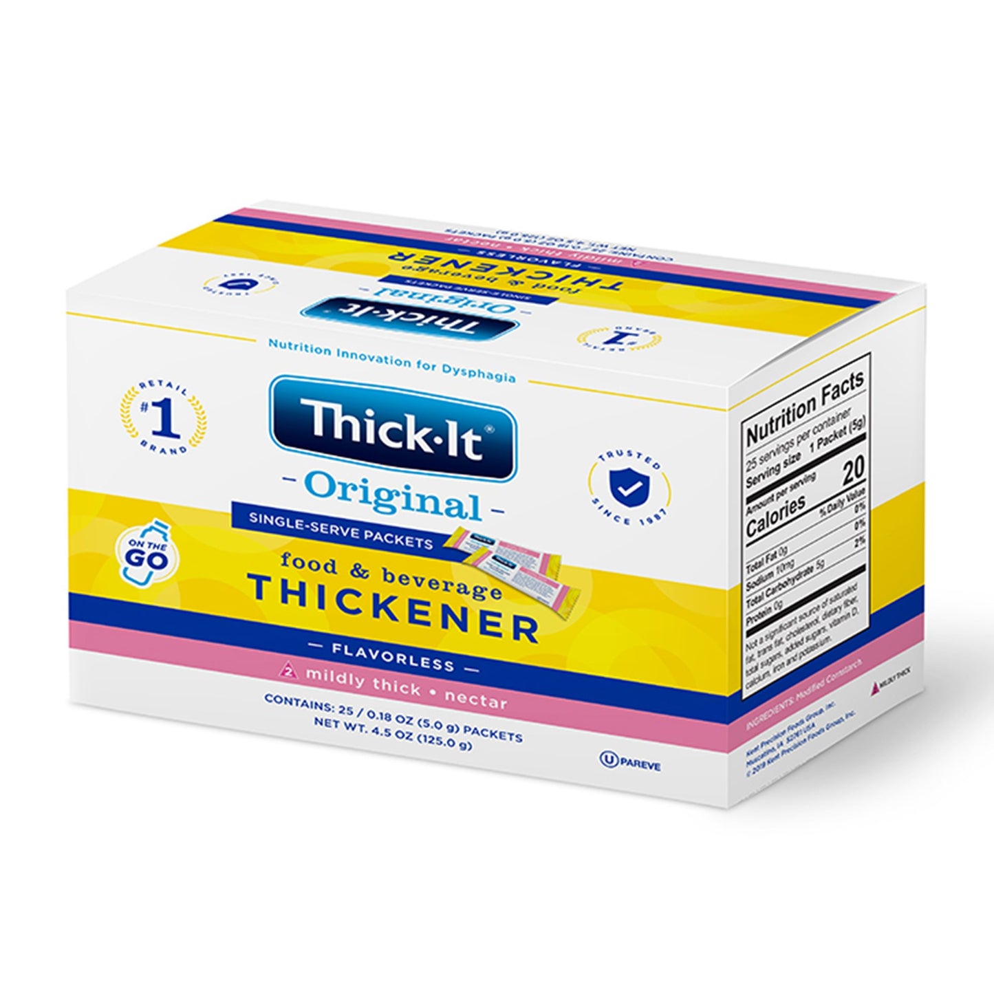 THICK-IT, FOOD THICKENER 5GM (25/BX 8BX/CS)