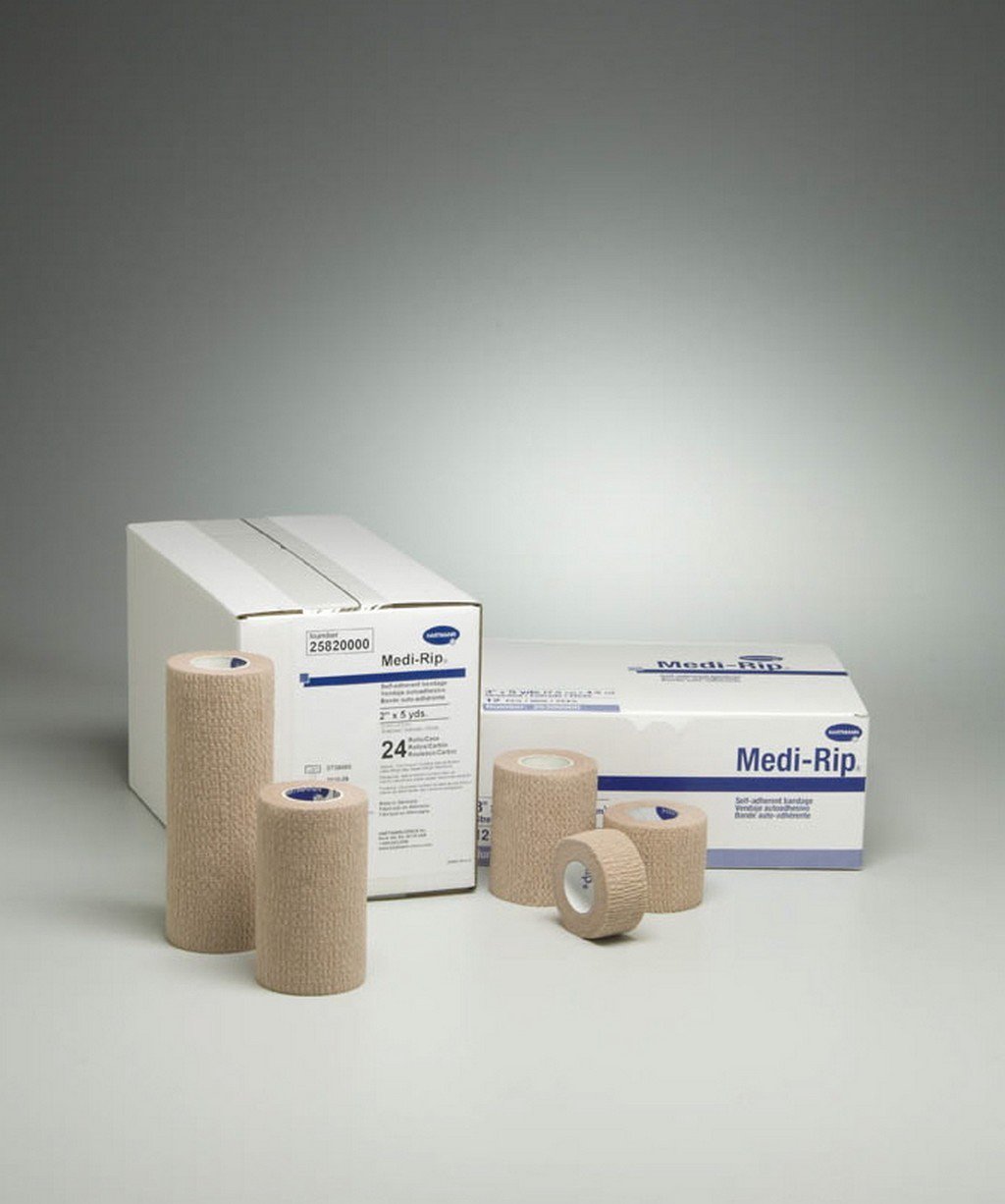 BANDAGE, MEDIRIP SA TAN 1"X5YDS (24RL/BX)0