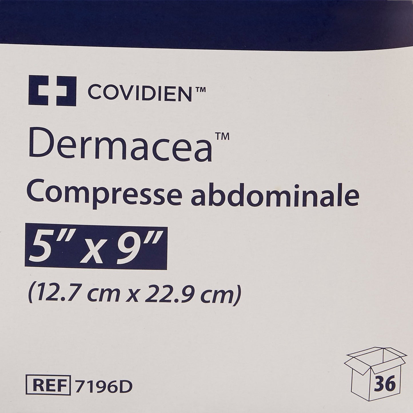 PAD, ABDN 5"X9" (36/TR 12TR/CS) KENDAL