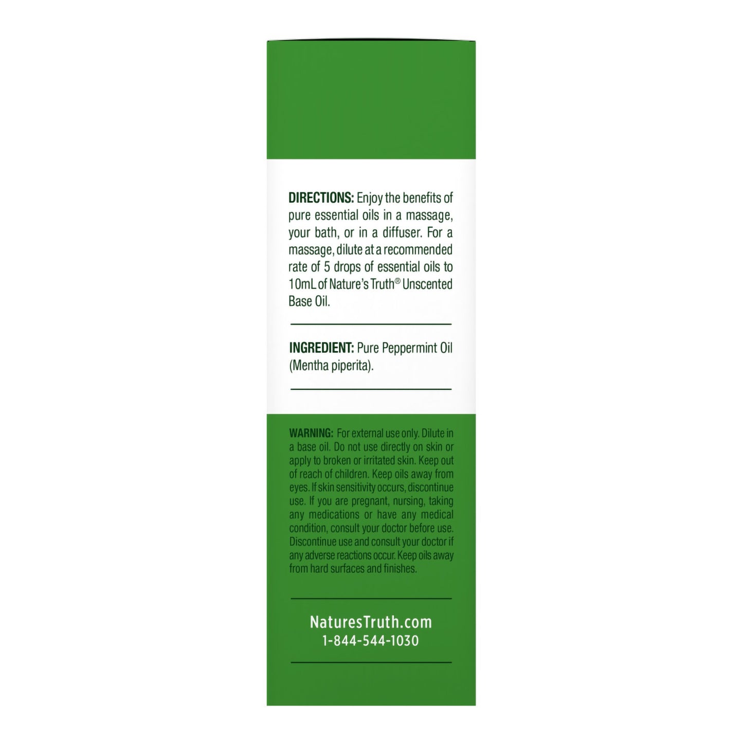 NATURES TRUTH, OIL ESSENTIAL PEPPERMINT 15ML